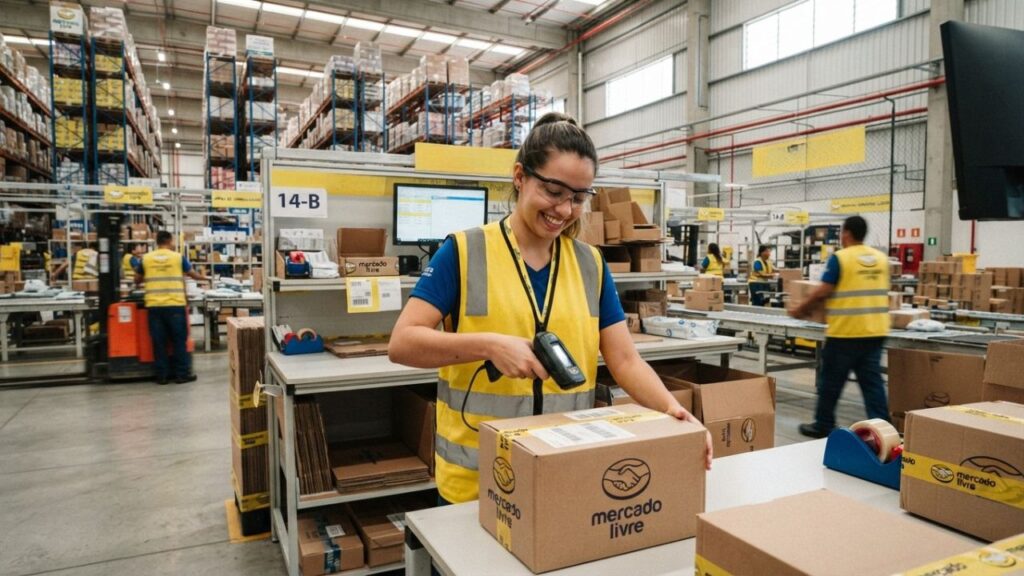 Trabalhar no Mercado Livre vagas salários benefícios
